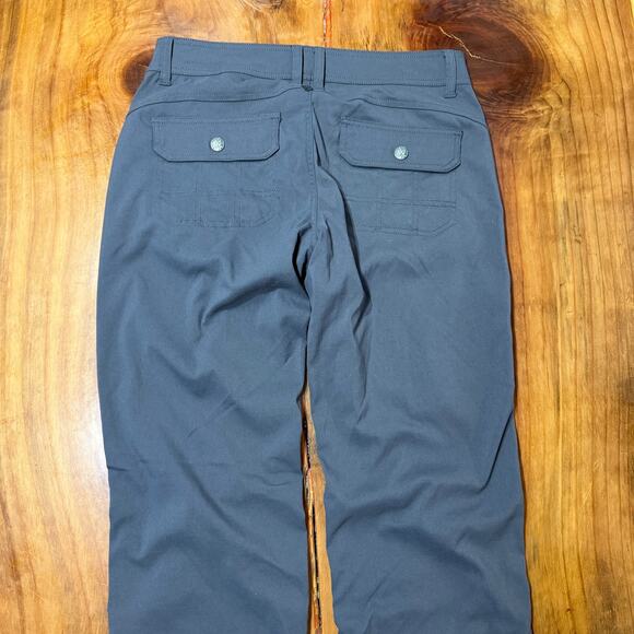 Prana Halle Straight Women's Hiking Pants 8 Nylon Stretch Roll up W4hash113 T10 - Picture 7 of 7
